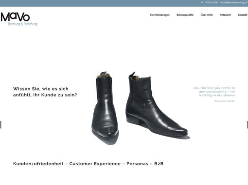 MaVo Beratung & Forschung – Website